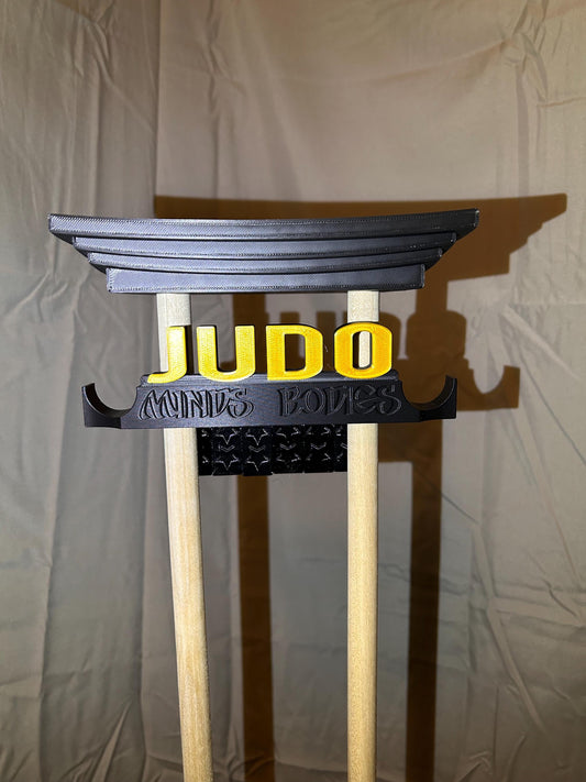 Custom Martial Arts Belt & Medal Display with Belt Clips – Personalize Discipline, Name and Wisdom Words – Taekwondo, Karate, Kickboxing