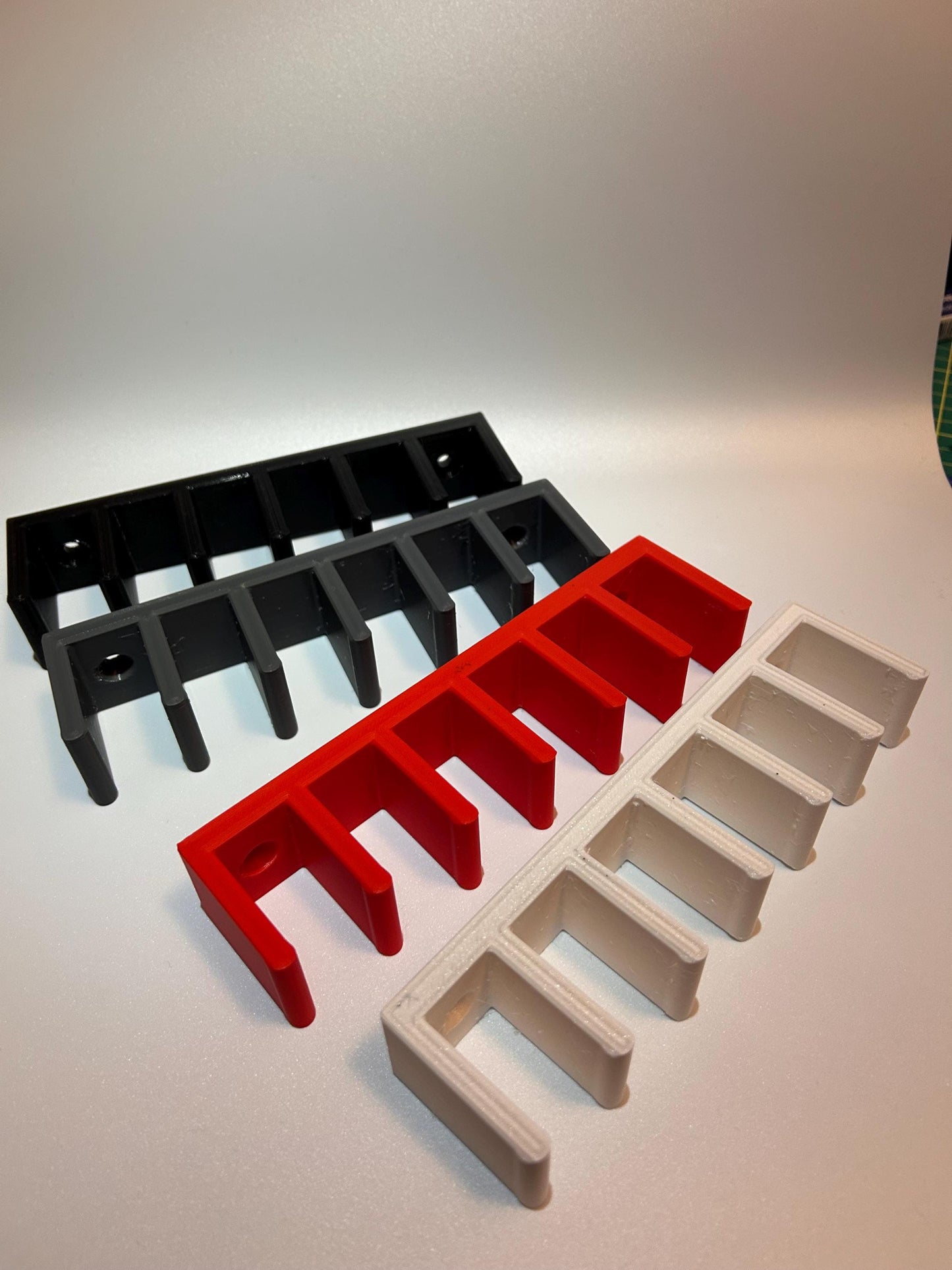 2 Hockey Stick Wall Rack: Pack of 2 holder for 6 Sticks each,  Organizer for total of 12 Sticks