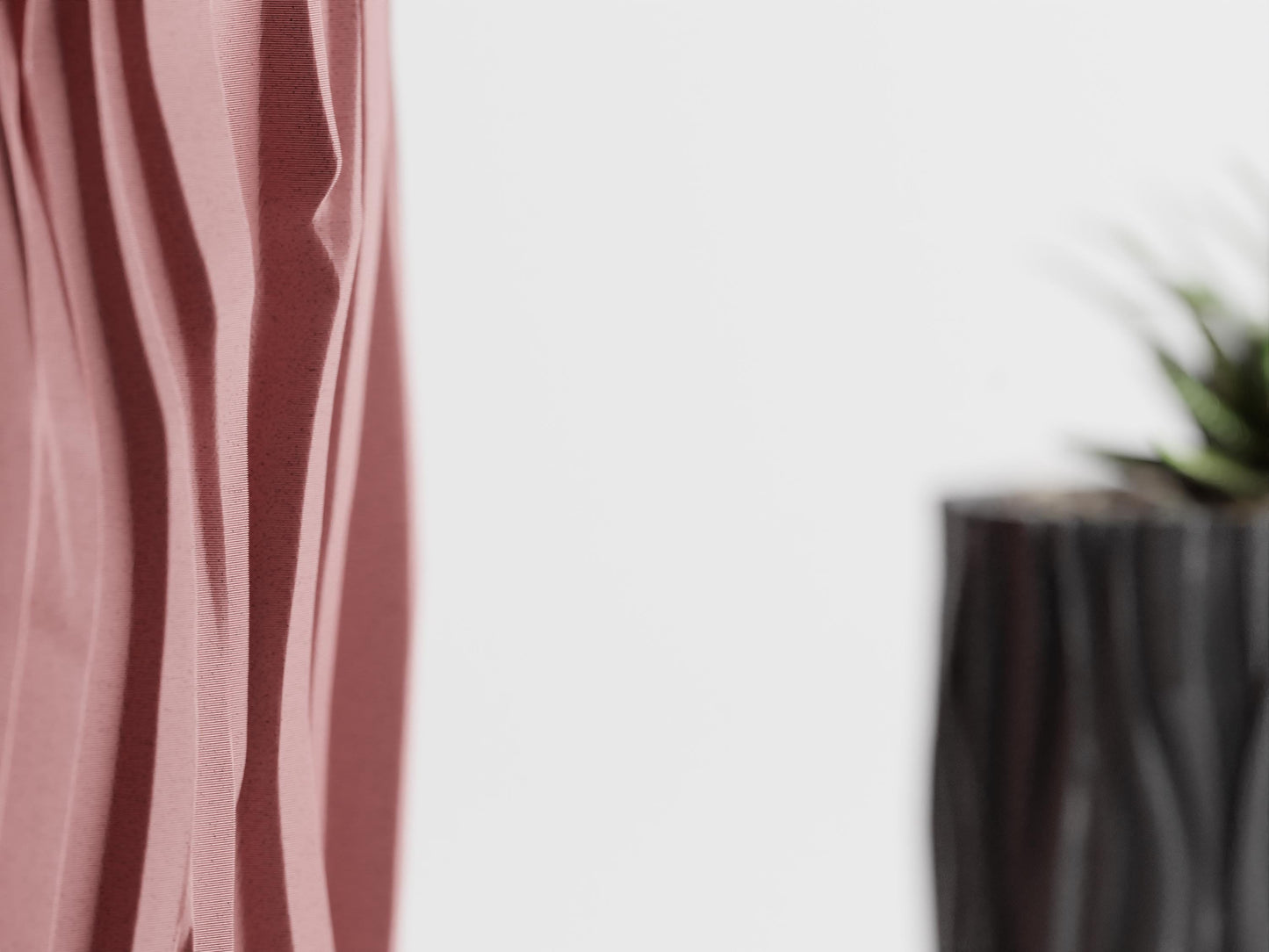 Indoor Planter, Home Decor, Office Decor Plant Pot Wavy 3