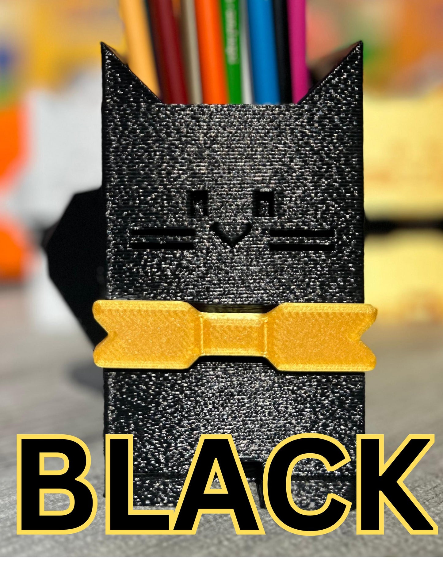 Pencil Holder Desk organizers for Cats lover, Gift Multiple Colors available gift under 30