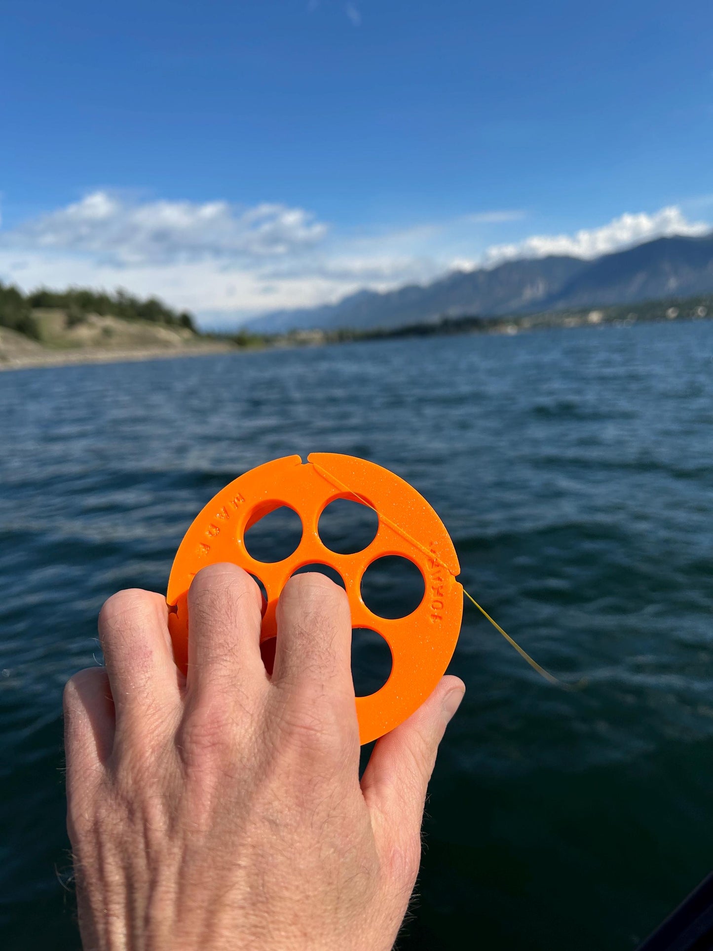 Rodless Fishing Reel Double Set kit Travel Kit fishing everywhere survival fishing lightweight fishing gear