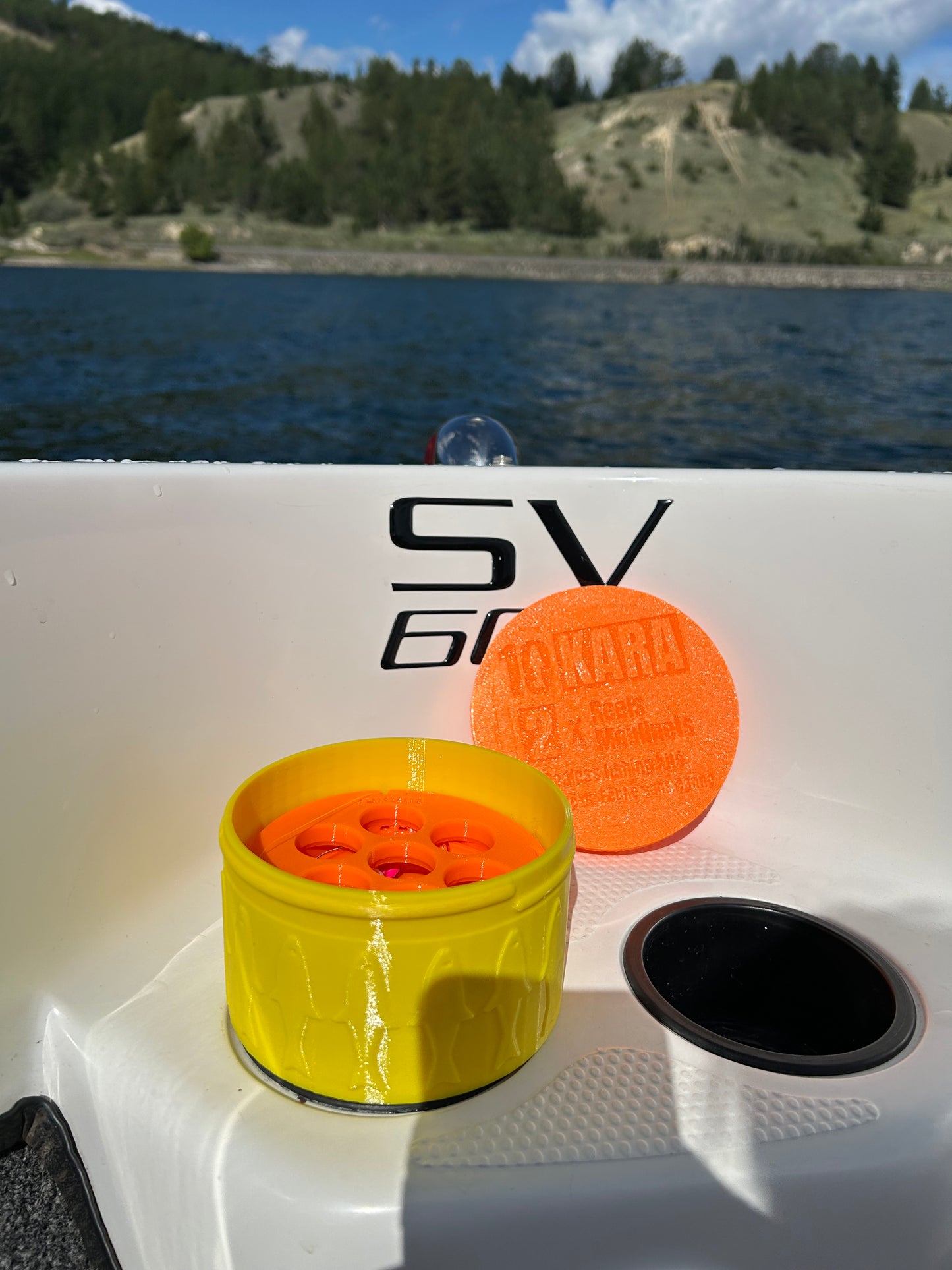 Rodless Fishing Kit, Double Reel Tackle Box, Portable outdoor Gear, emergency kit