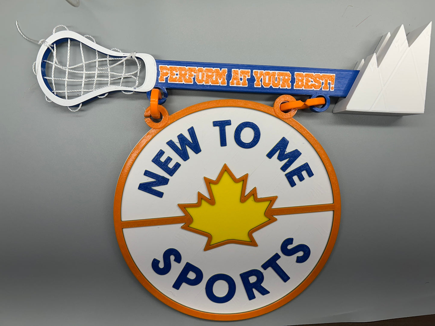 Custom Hockey Locker Room Banner — 3D Printed Team Sign | Magnetic | Free Logo Design