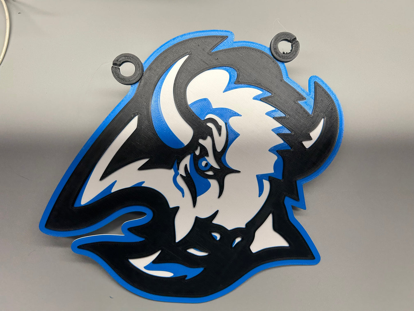 Custom Hockey Locker Room Banner — 3D Printed Team Sign | Magnetic | Free Logo Design