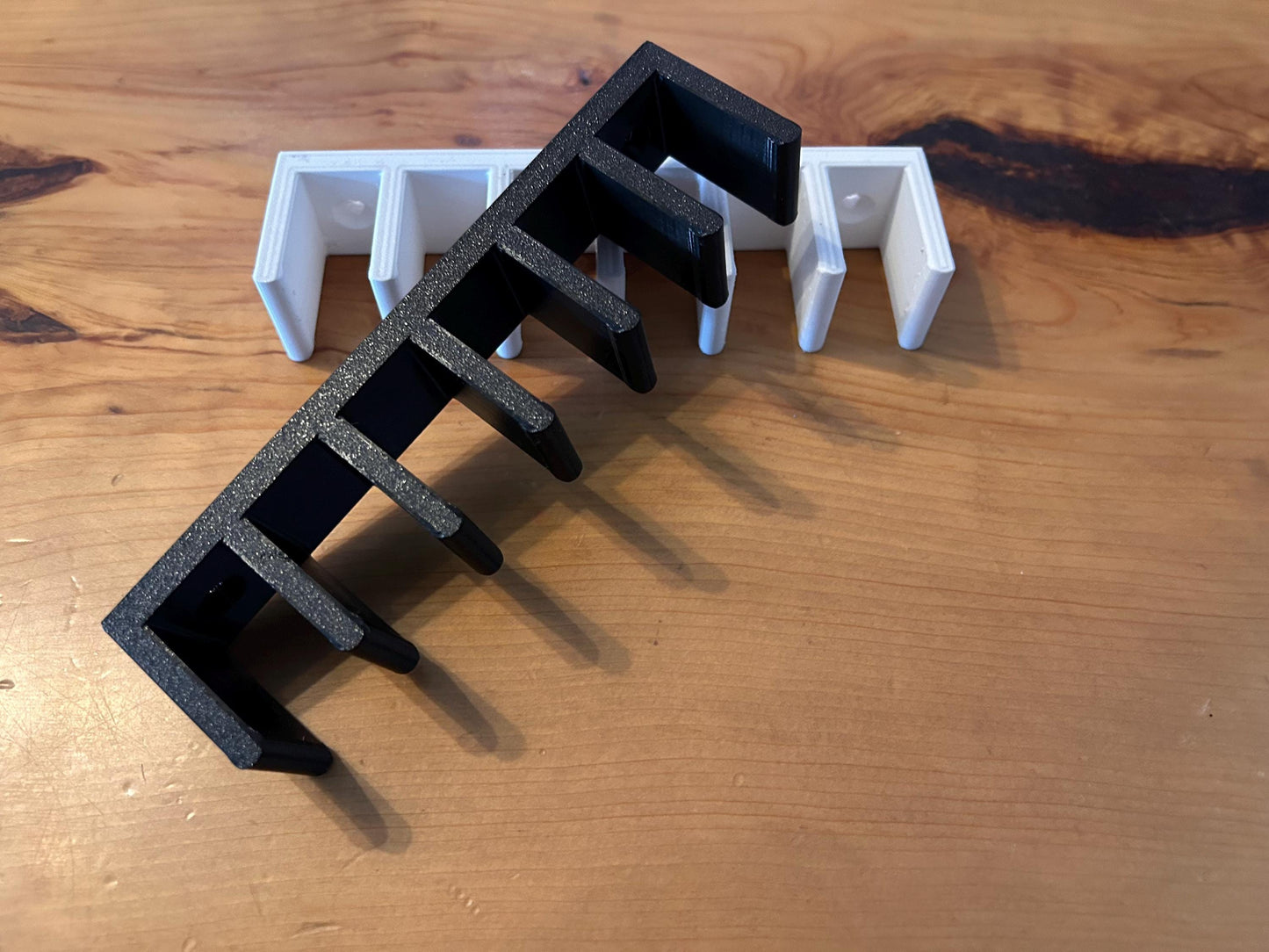 2 Hockey Stick Wall Rack: Pack of 2 holder for 6 Sticks each,  Organizer for total of 12 Sticks