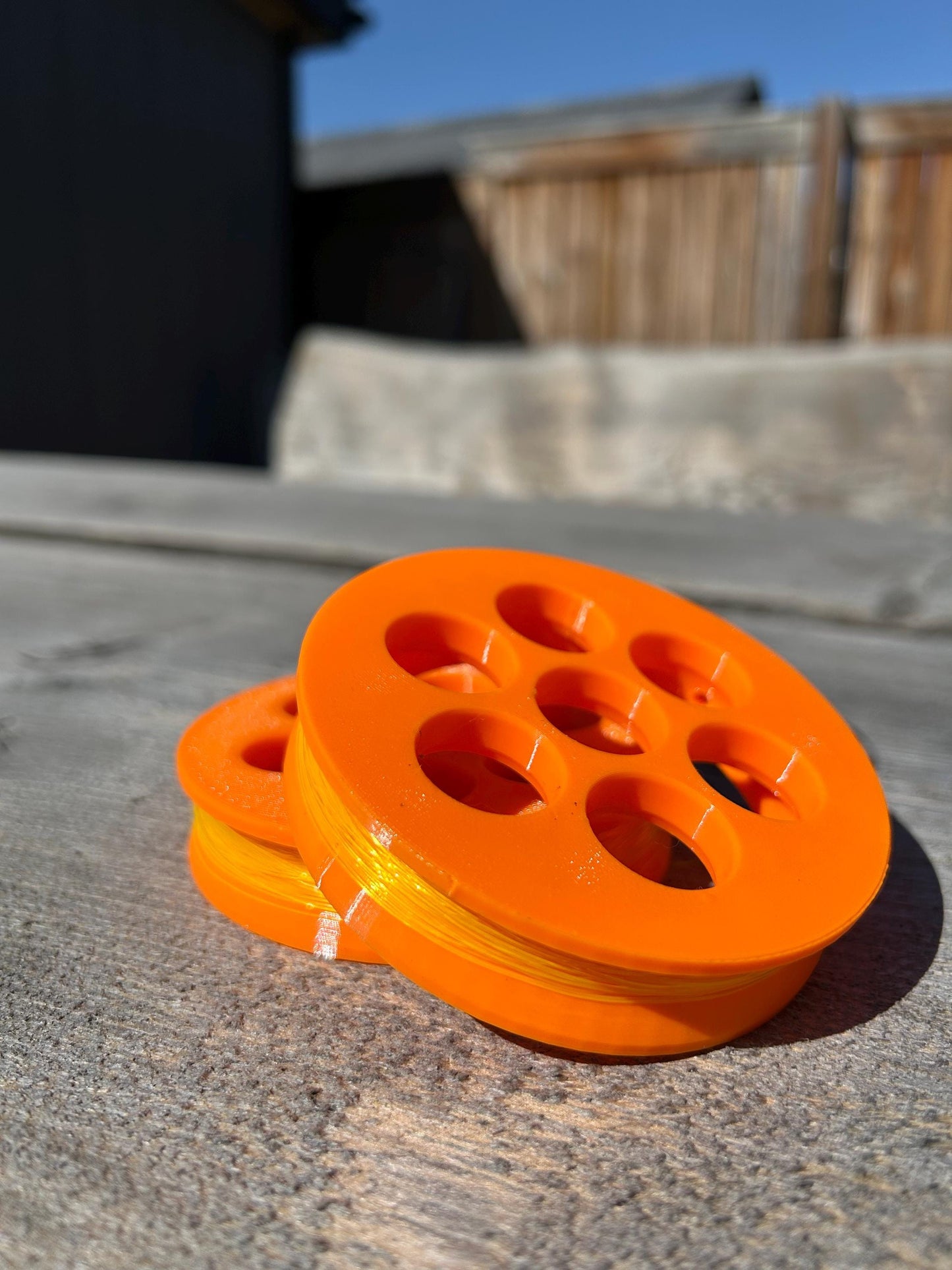 Rodless Fishing Reel Double Set kit Travel Kit fishing everywhere survival fishing lightweight fishing gear