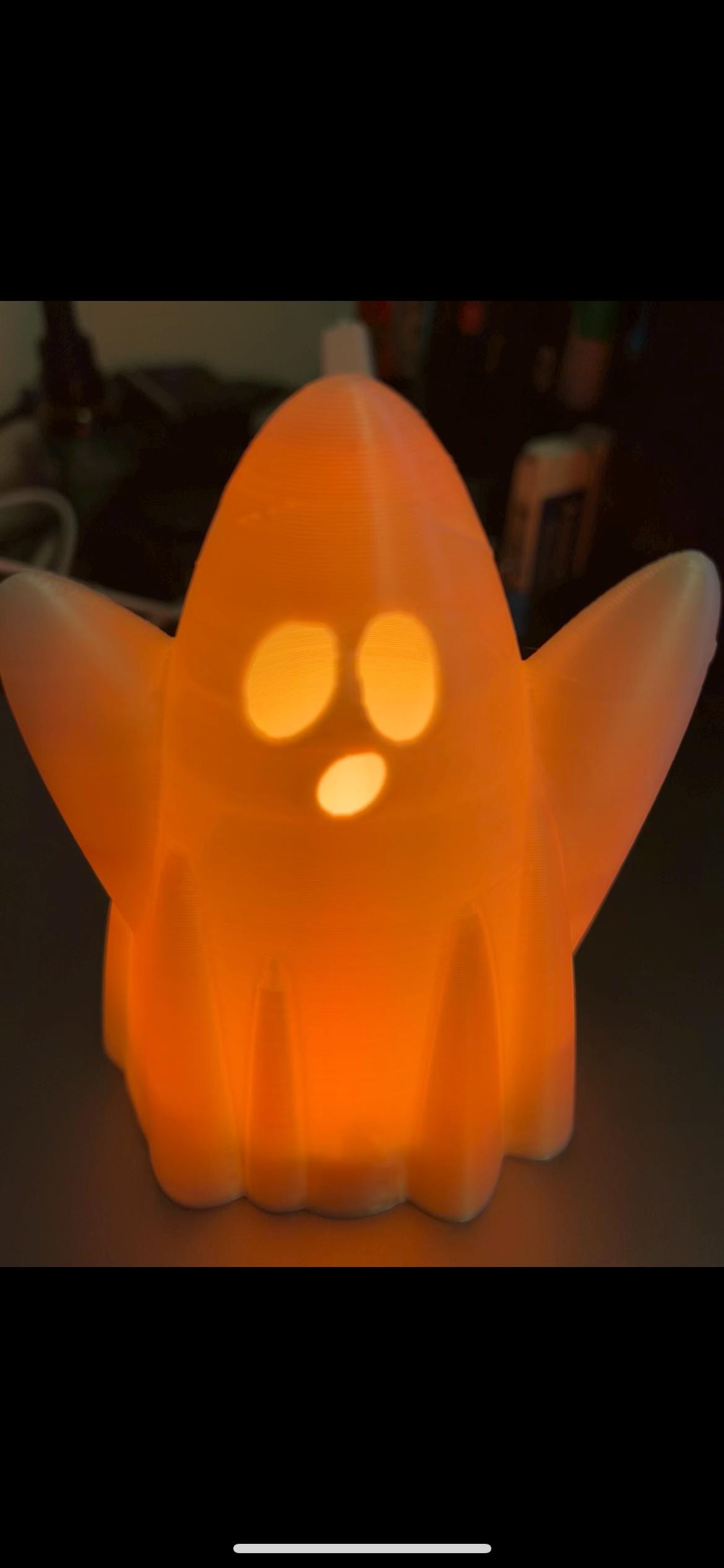 Ghost Night Light - RGB LED USB Powered with Remote Control