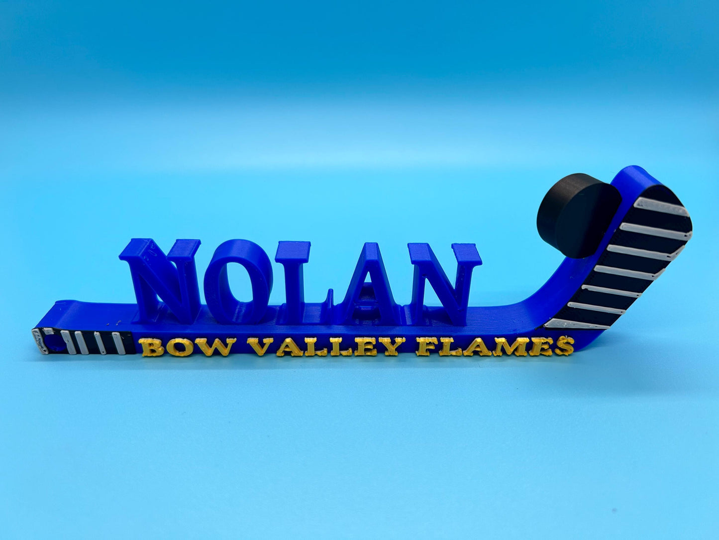 30 Hockey Stick customs Nameplates for Teams – Personalized Gifts for up to 30 Players, Unique Team-Building Keepsakes & Memory Savers