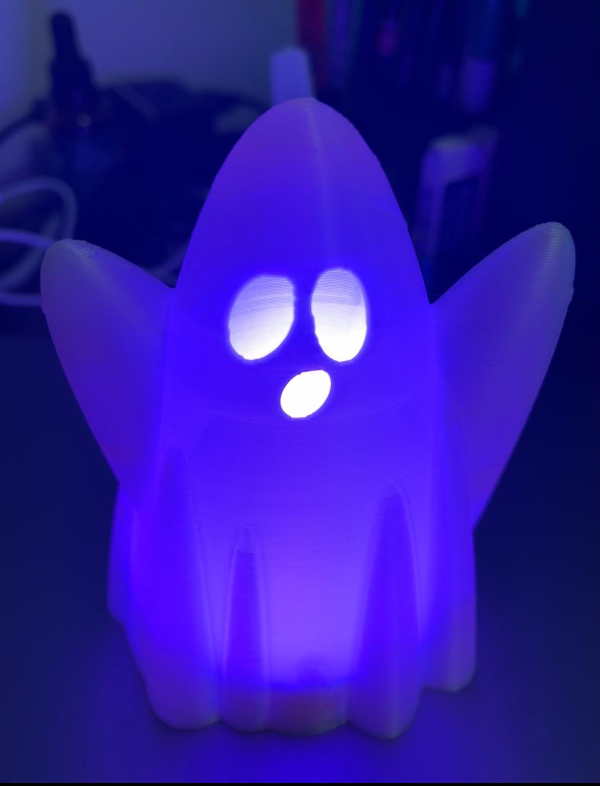 Ghost Night Light - RGB LED USB Powered with Remote Control