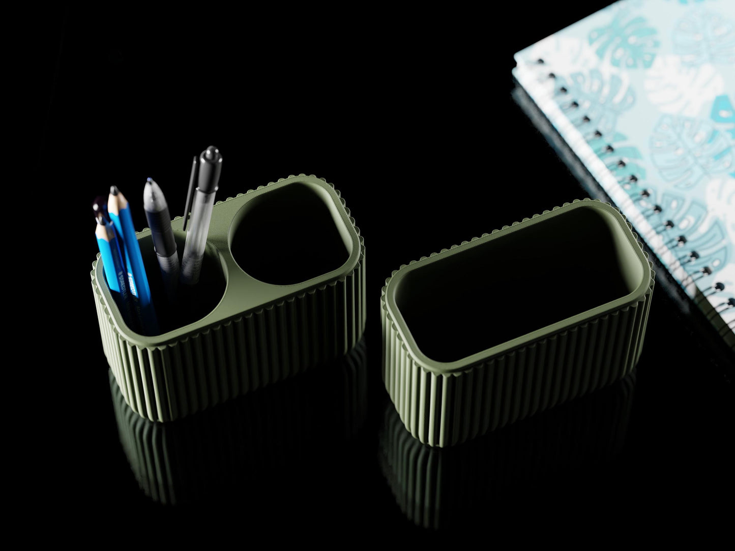 Desk organizer, pen holder, Desktop decor, functional desk Organizer perfect gift